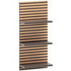 BADEZIMMERREGAL 30,3/70,2/17,5 cm  - Eichefarben/Anthrazit, MODERN, Holzwerkstoff (30,3/70,2/17,5cm) - Stylife