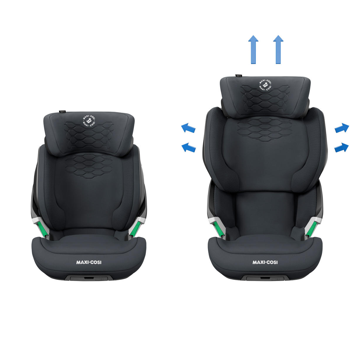 KINDERAUTOSITZ Kore Pro i-Size  - Graphitfarben, Basics, Kunststoff/Textil - Maxi-Cosi