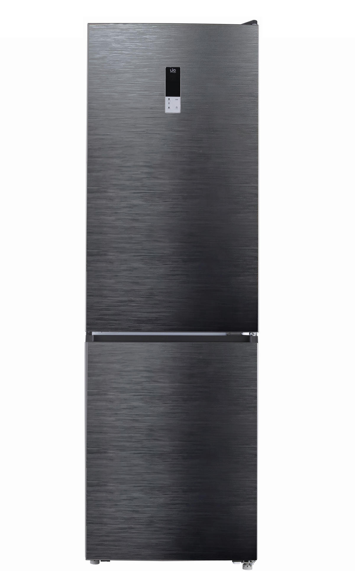 KÜHL-GEFRIER-KOMBINATION 59.5/201/68 cm  - Graphitfarben, Basics, Kunststoff (59.5/201/68cm) - Wolkenstein