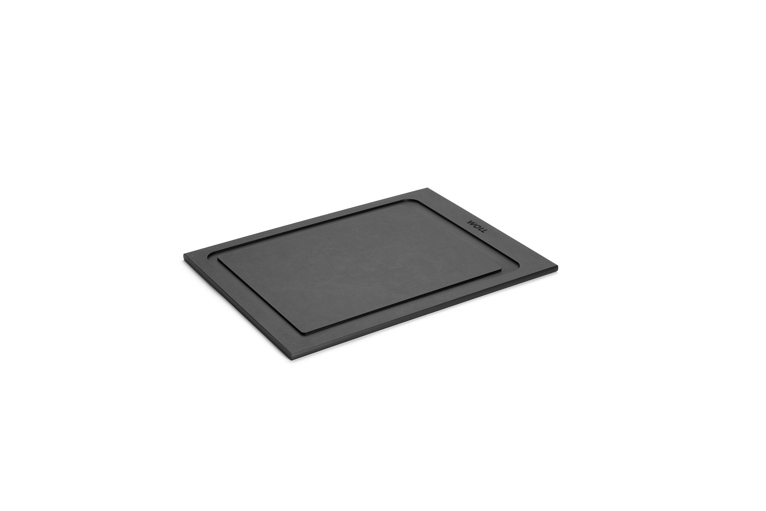 SCHNEIDEBRETT Cut & Serve  - Dunkelgrau/Anthrazit, Basics (30/22,5/0,7cm) - WOLL