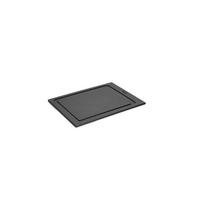 SCHNEIDEBRETT Cut & Serve  - Dunkelgrau/Anthrazit, Basics (30/22,5/0,7cm) - WOLL