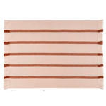 PLATZDECKCHEN 35/45 cm Textil   - Ecru/Cognac, Basics, Textil (35/45cm) - Novel