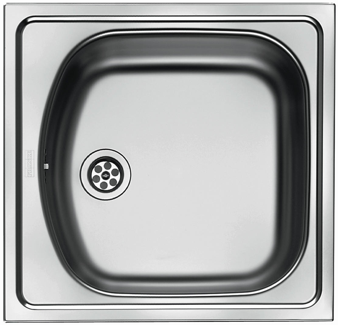 Spüle Etn610 Edelstahl Bxt: 45,5x43,5 cm