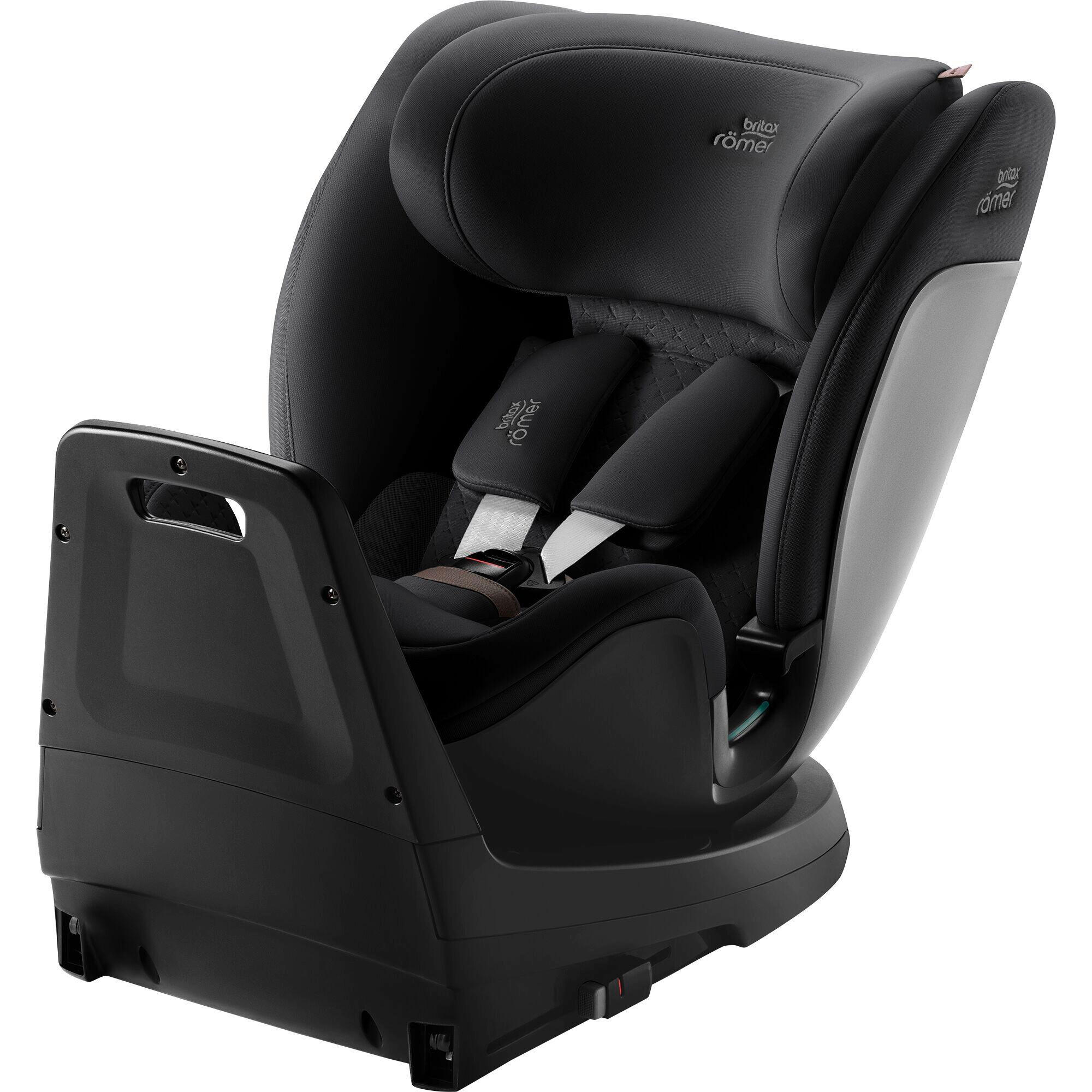 REBOARDER-KINDERSITZ SWIVEL-GROW MAX AIR  - Schwarz, Basics, Kunststoff/Textil (44/57/56cm) - Britax Römer