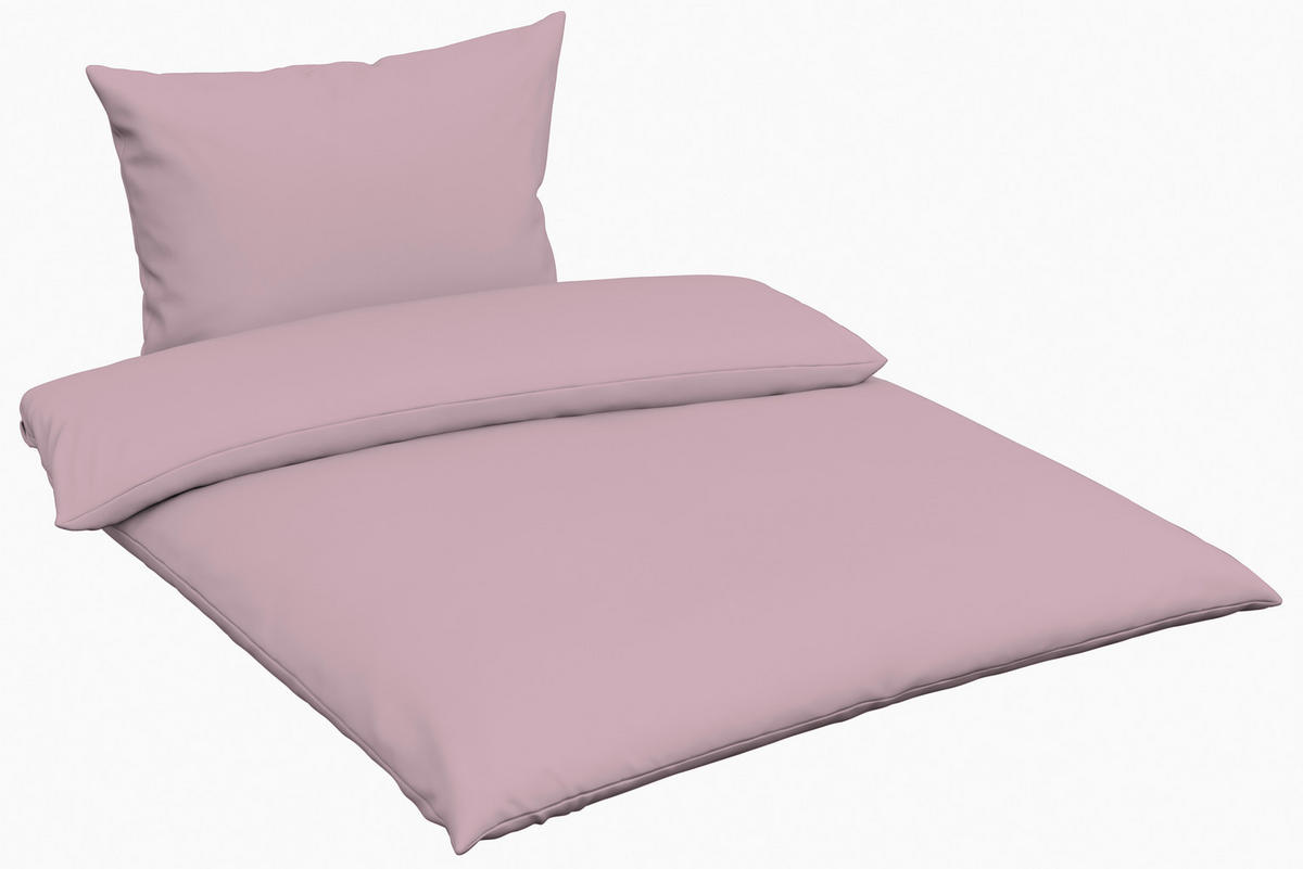 BETTWÄSCHE 140/200 cm  - Rosa, KONVENTIONELL, Textil (140/200cm) - Novel