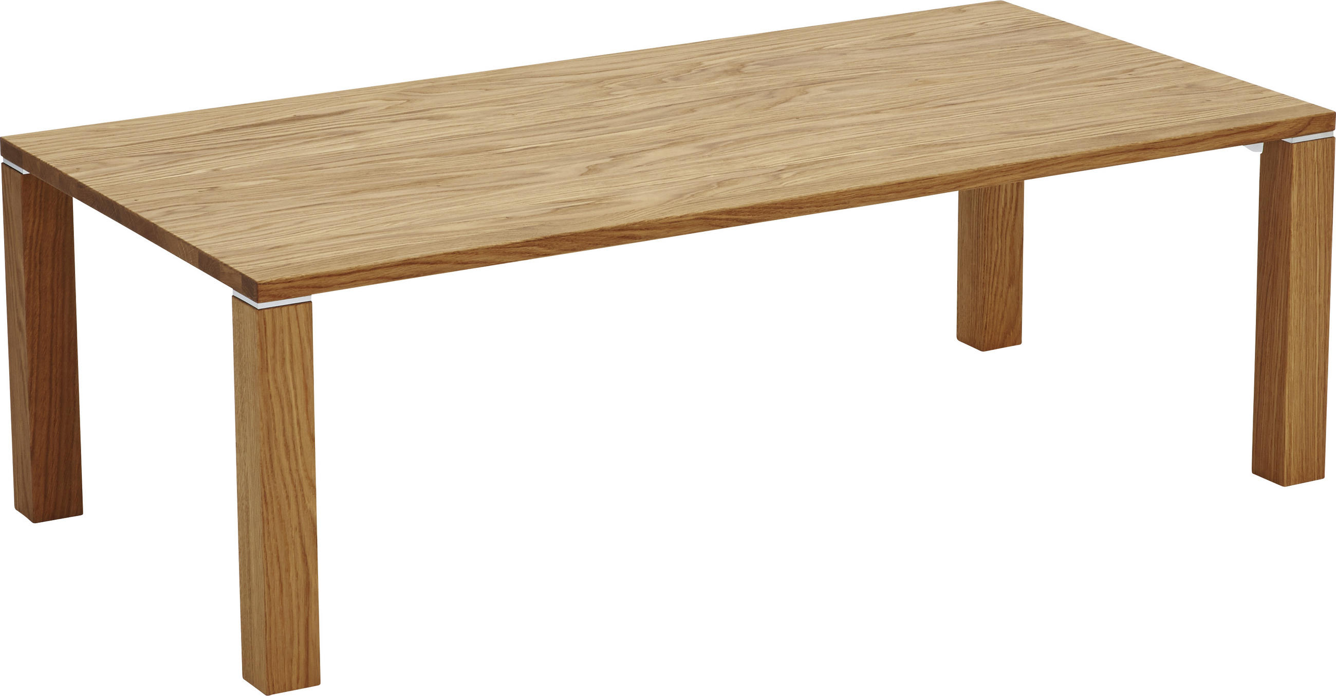 COUCHTISCH in Holz, Metall 120/60/39,5 cm  - Eichefarben, Design, Holz/Metall (120/60/39,5cm) - Team 7