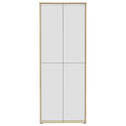 SCHUHSCHRANK 74,5/191,9/34,9 cm  - Hellgrau/Eiche Artisan, MODERN, Holzwerkstoff/Kunststoff (74,5/191,9/34,9cm) - Xora
