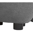 ECKSOFA  in Webstoff Dunkelgrau  175/265 cm  - Dunkelgrau/Schwarz, MODERN, Kunststoff/Textil (175/265cm) - Carryhome