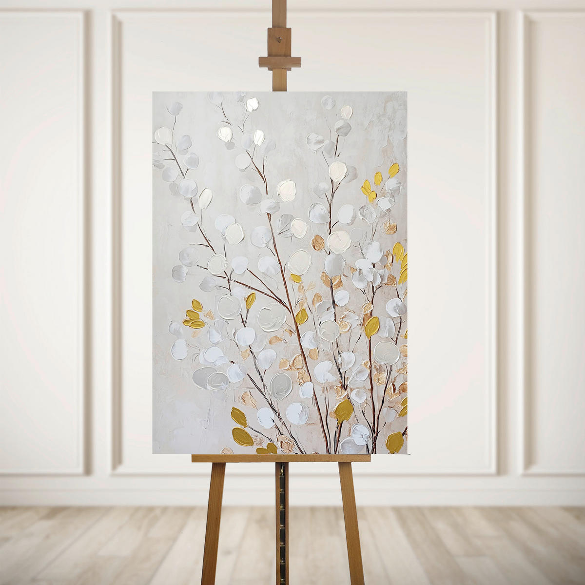 LEINWANDBILD Abstraktes 70/100 cm  - Multicolor, Basics, Holz/Textil (70/100cm)