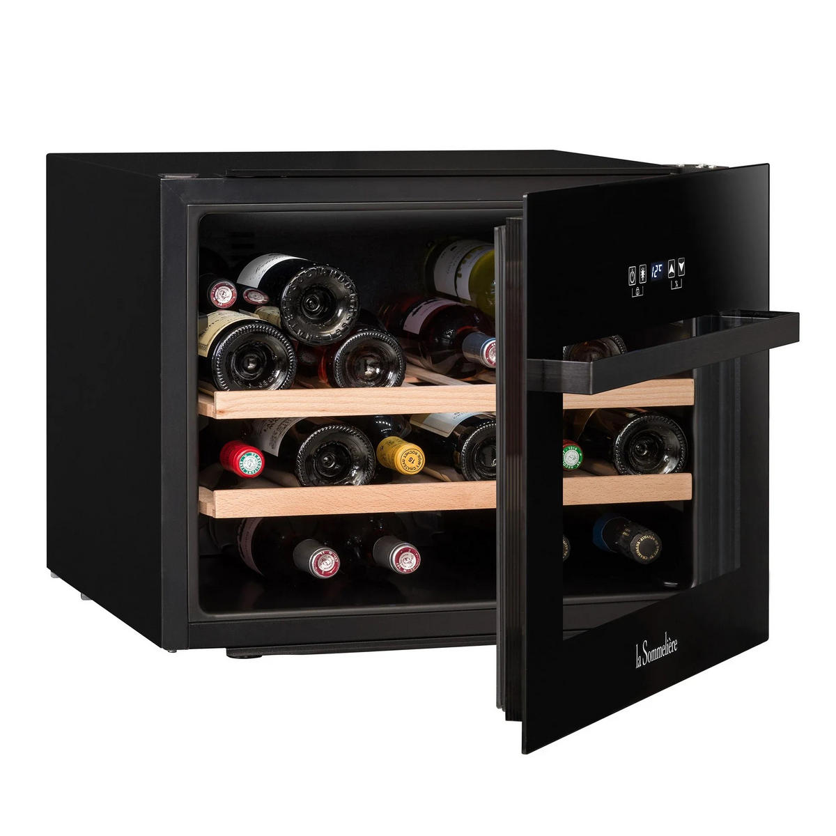 WEINKÜHLSCHRANK LSBI28B  - Basics, Glas/Holz (59,0/45,5/56,3cm)