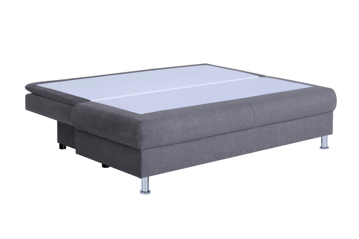 TROSJED NA RAZVLAČENJE tekstil  sivo-smeđa    - sivo-smeđa/boje kroma, Design, tekstil/plastika (200/92/90cm) - P & B