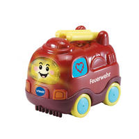 SPIELZEUGAUTO - Rot/Multicolor, Basics, Kunststoff (11,5/10,8/6,8cm) - Vtech