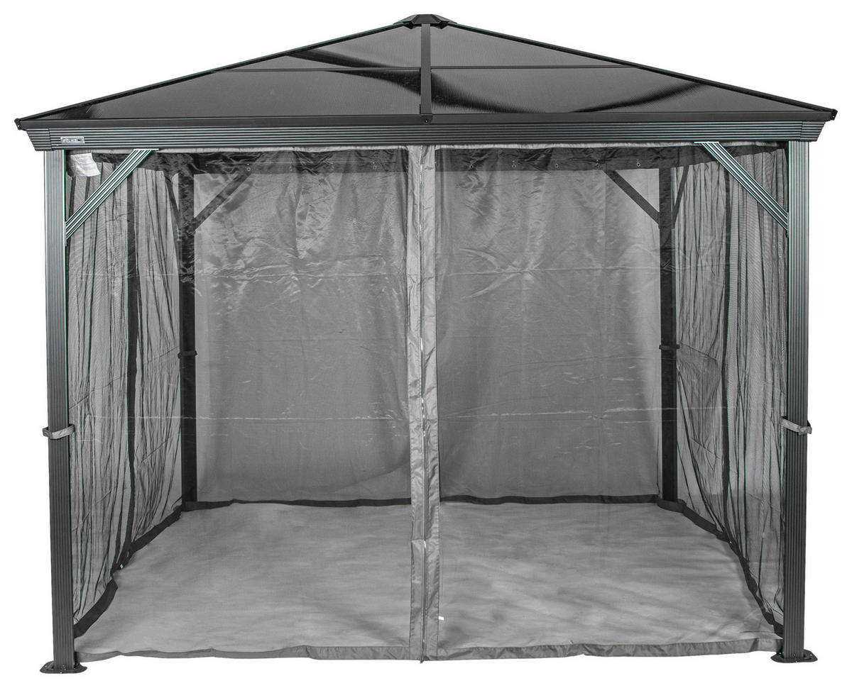 PAVILLON 298/261/298 cm   - Anthrazit, Basics, Kunststoff/Metall (298/261/298cm)