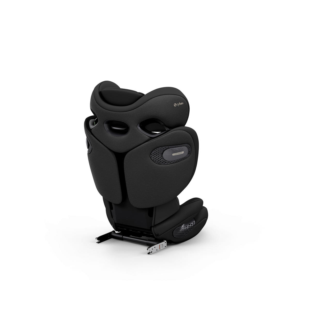 KINDERAUTOSITZ Solution S Sepia Black  - Schwarz, Basics, Kunststoff/Textil (42/49,5/61cm) - cybex PLATINUM