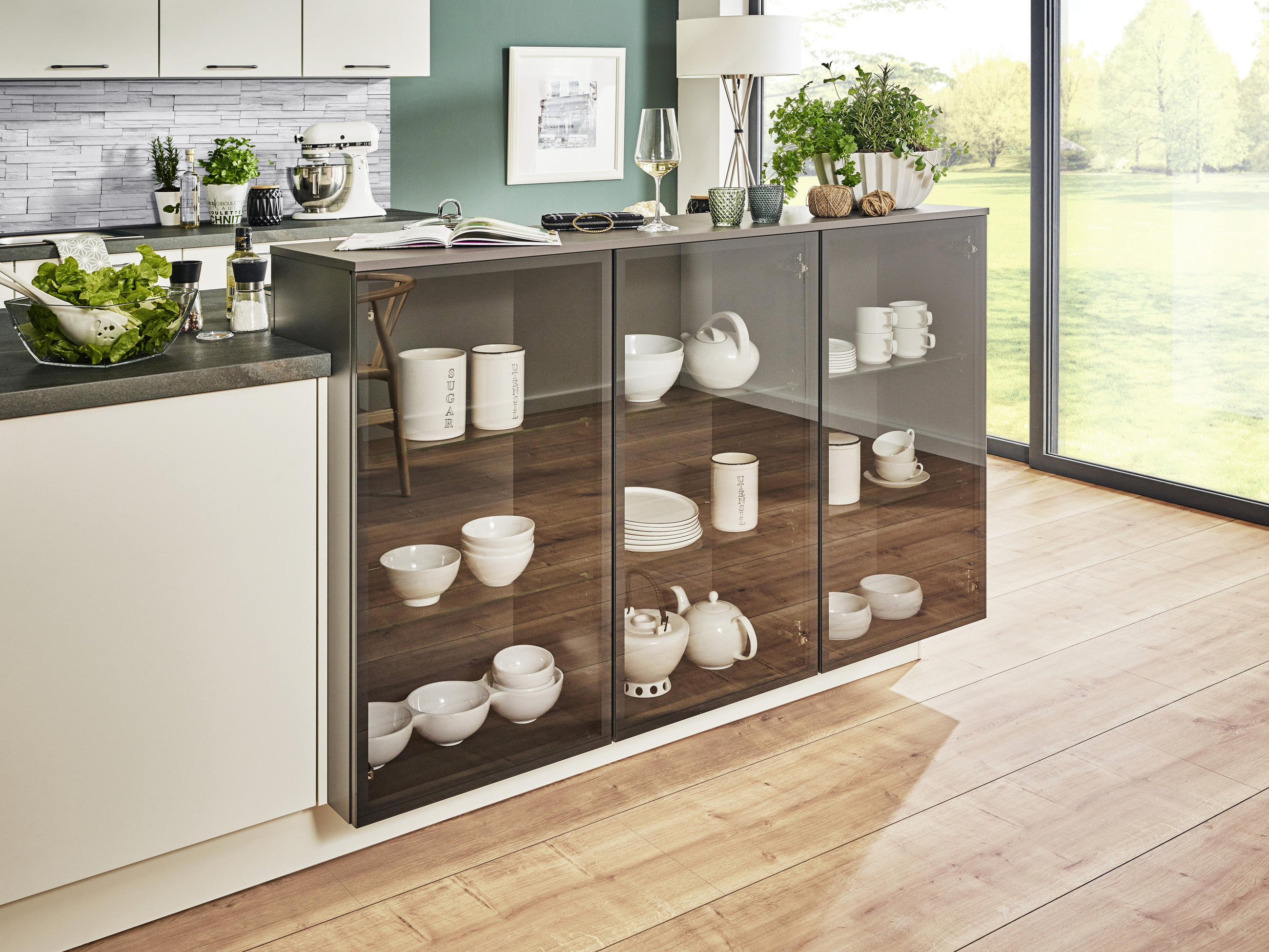 EINBAUKÜCHE   - Design, Holzwerkstoff - Celina