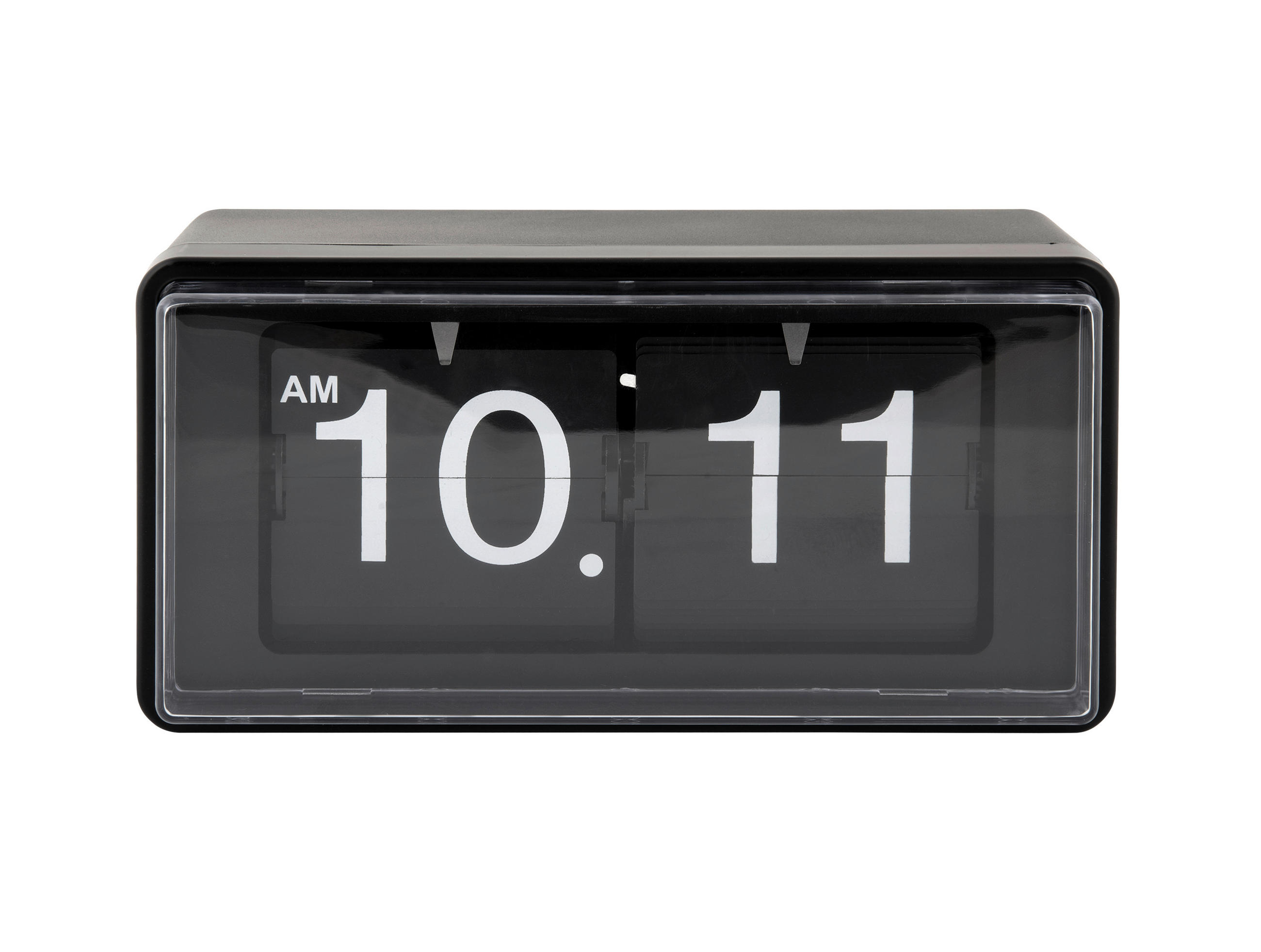 WANDUHR Schwarz  - Schwarz, Basics, Kunststoff (20/10/10cm) - Karlsson