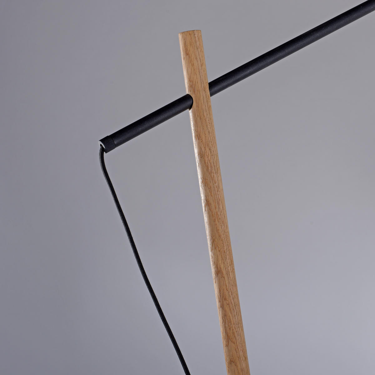 STEHLEUCHTE 106,5/44,5/189 cm    - Weiß, Natur, Holz/Papier (106,5/44,5/189cm)