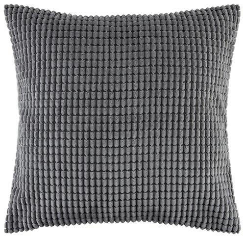 DEKORAČNÍ POLŠTÁŘ 45/45 cm - antracitová, Trend, plast (45/45cm) - Boxxx