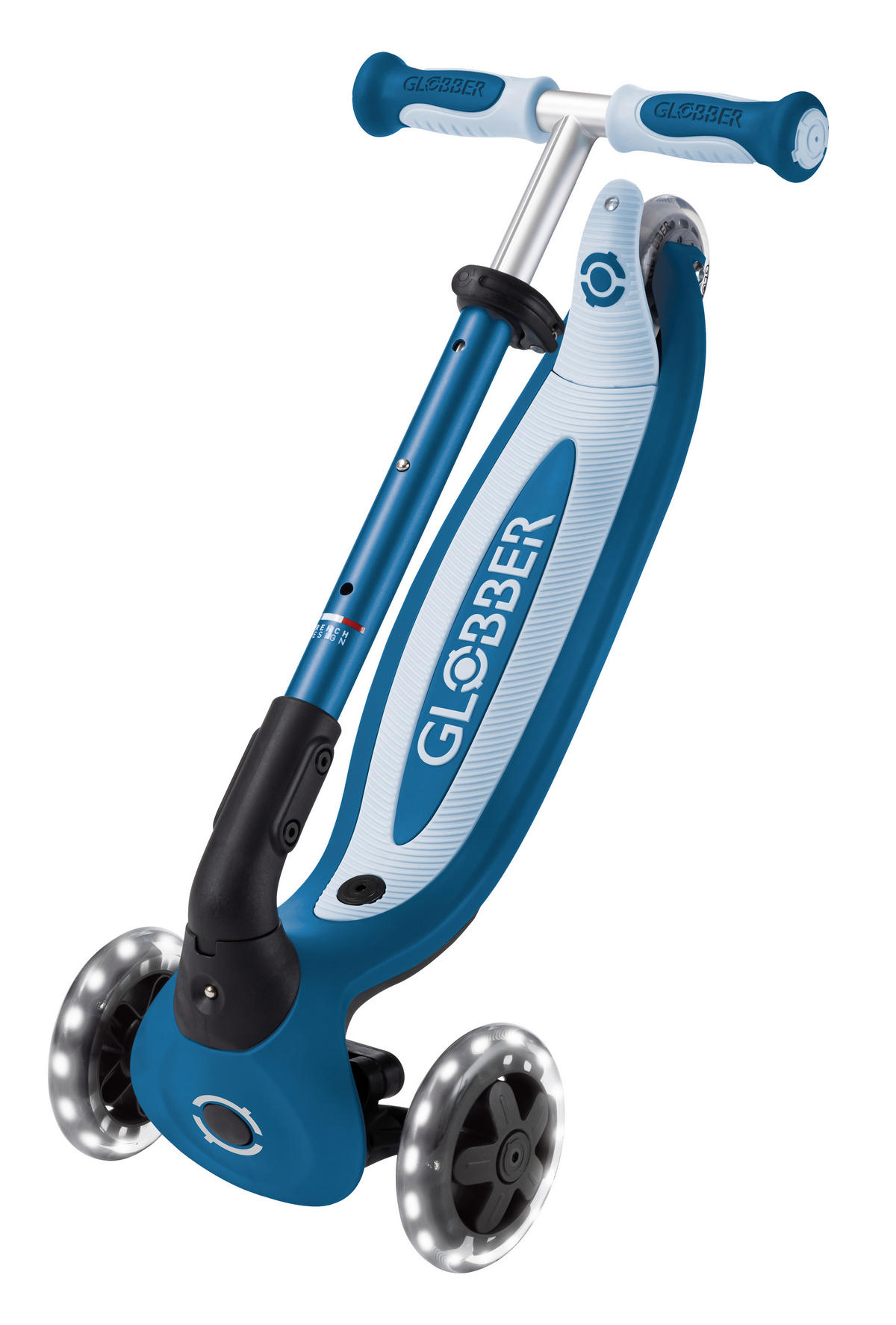 LAUFRAD GO-UP BABY 360 LIGHT 3IN1  - Petrol/Hellblau, LIFESTYLE, Kunststoff/Metall (75/29,5/102,5cm) - GLOBBER
