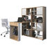 MINI-OFFICE Eichefarben, Weiß - Eichefarben/Weiß, KONVENTIONELL (127,2/145,1/114,2cm) - Voleo MINI-OFFICE Eichefarben, Weiß - Eichefarben/Weiß, KONVENTIONELL (127,2/145,1/114,2cm) - Voleo