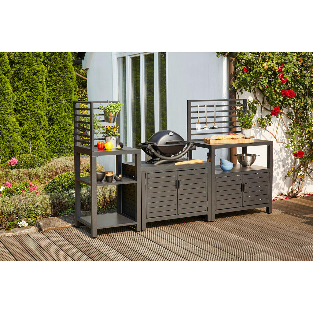Thumbnail - Siena Garden Outdoorküche, Anthrazit, Metall, einzeln stellbar, 90x70x56 cm, Grills & Outdoor-Küchen