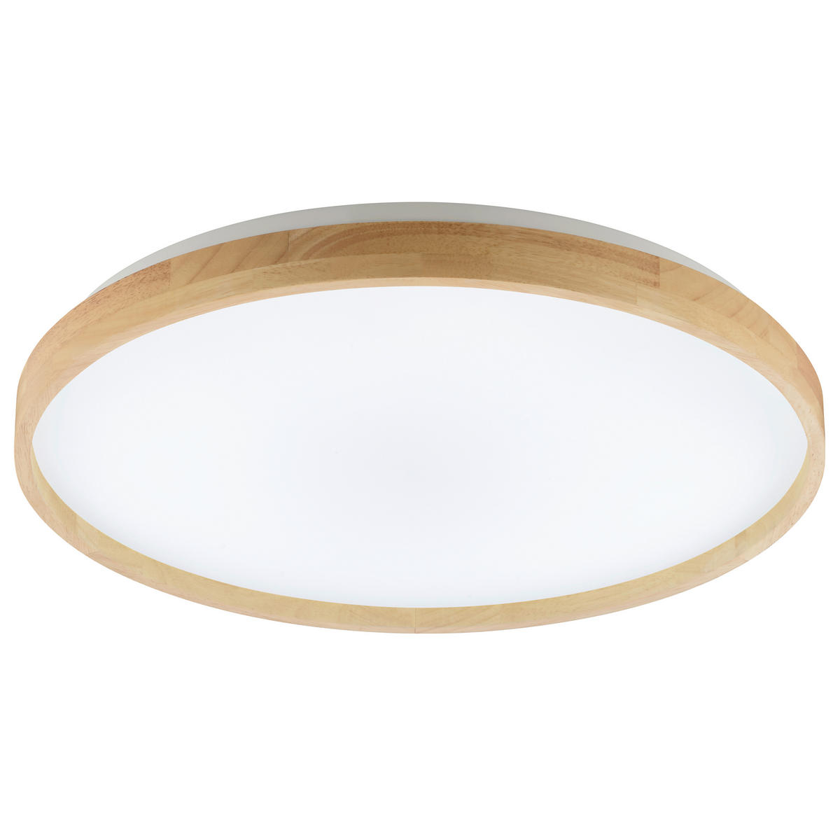 LED PLAFONJERA - boja bukve/crna, Osnovno, drvo/plastika (49,5/7,5cm)
