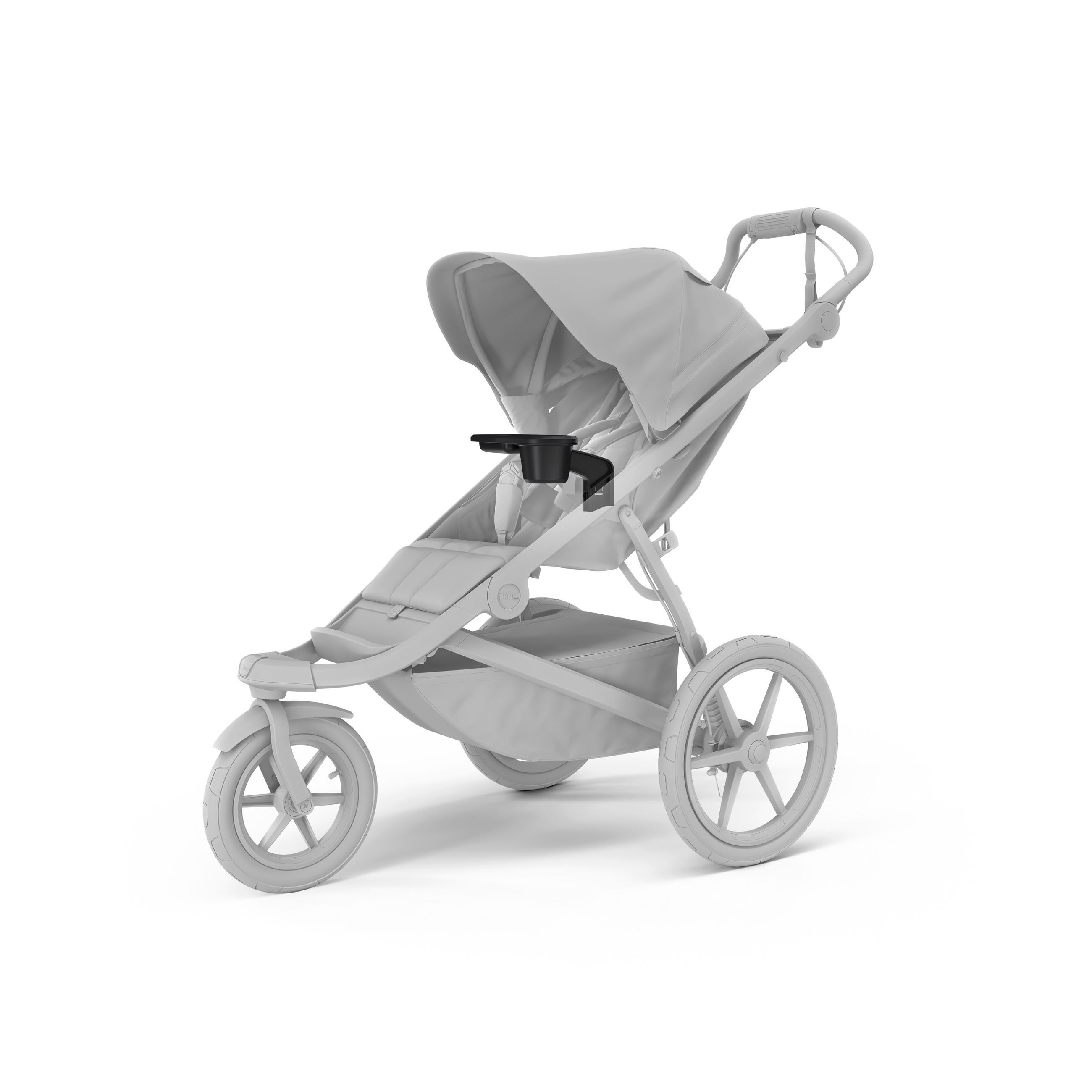 SNACKTRAY Urban Glide 3 und 4  - Schwarz, Basics, Kunststoff (12,3/10/29,9cm) - Thule