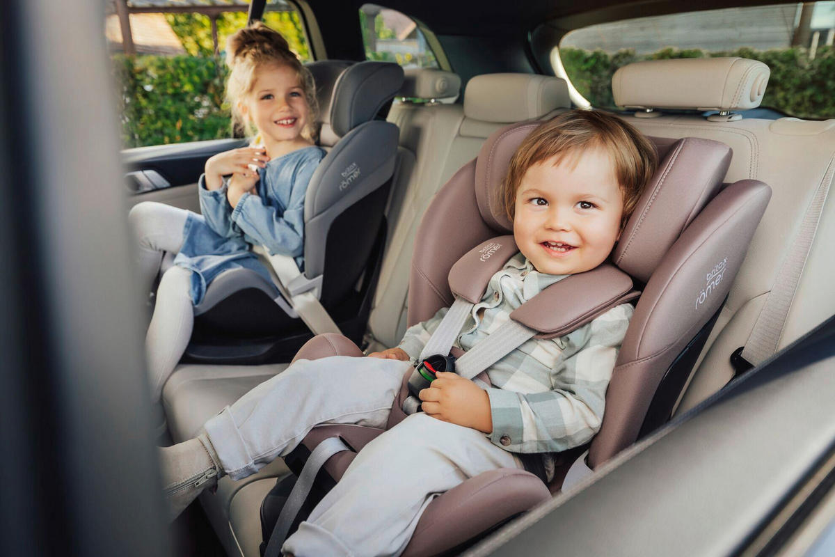 REBOARDER-KINDERSITZ SWIVEL 2  - Beigebraun, Basics, Kunststoff/Textil (44/57/50cm) - Britax Römer