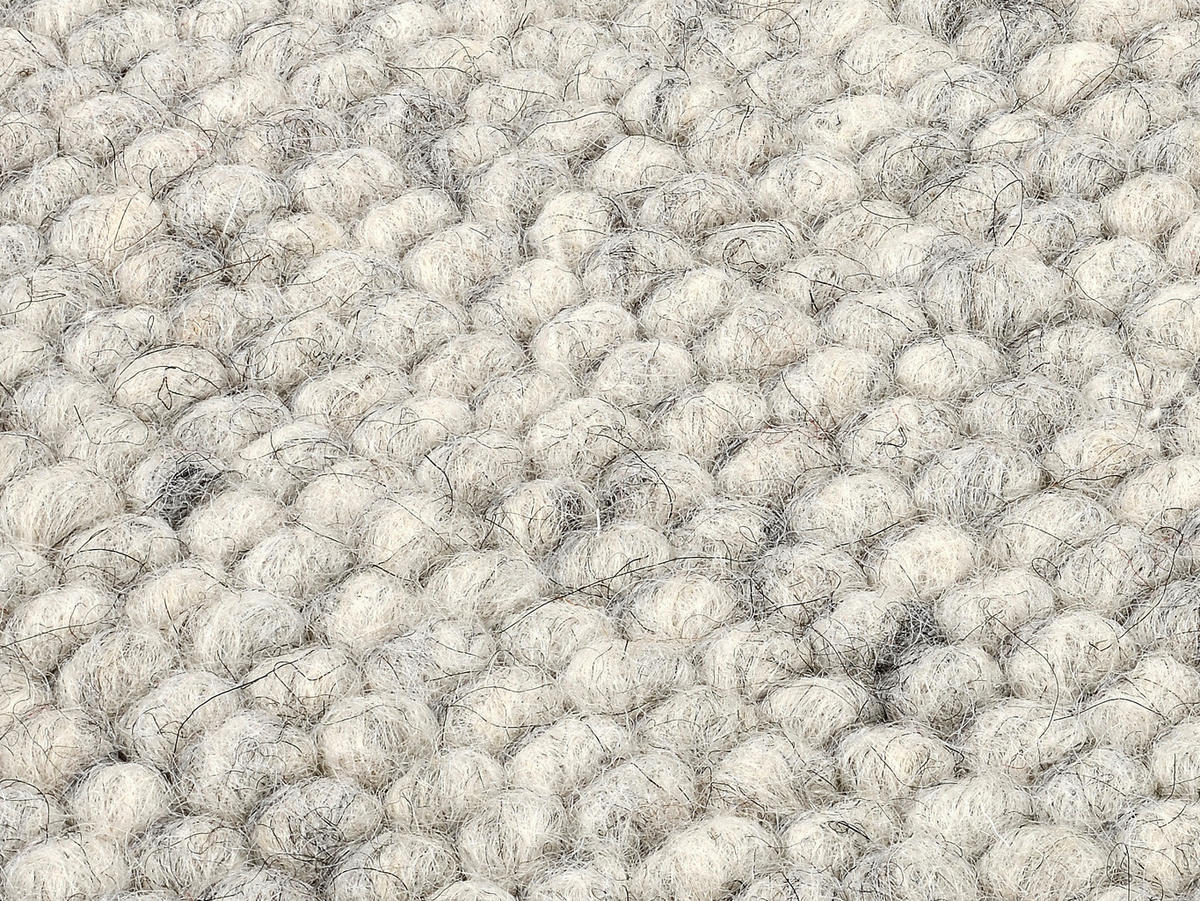 HANDWEBTEPPICH 170/240 cm Havre Grau, Hellgrau, Beige  - Beige/Hellgrau, Basics, Textil (170/240cm) - Linea Natura