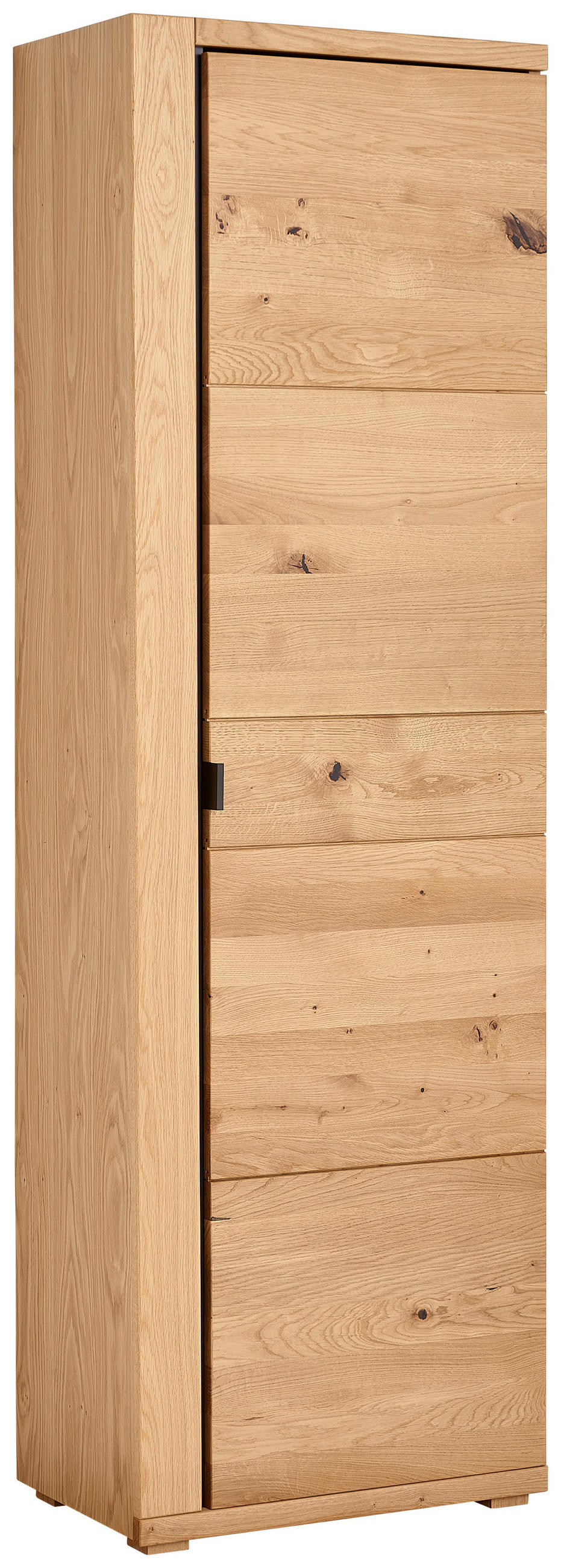 GARDEROBENSCHRANK  in 62/196/38 cm  - Wildeiche/Anthrazit, Natur, Holz/Holzwerkstoff (62/196/38cm) - Linea Natura