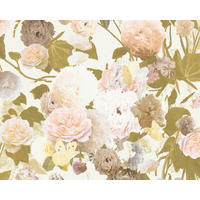 TAPETA  višebojno  - višebojno, Romantično / ladanjski, papir (53*1000cm)
