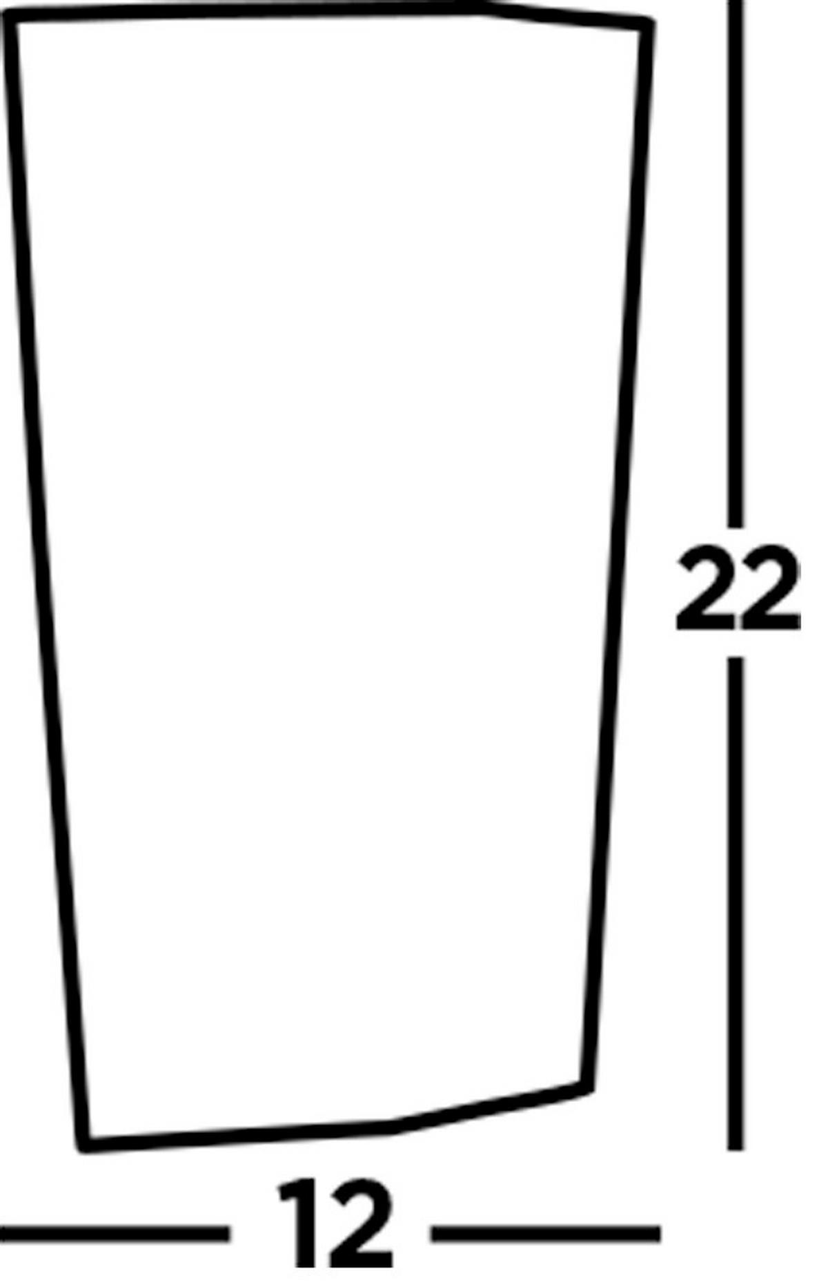 LED-UTOMHUSLAMPA - svart, Basics, metall/glas (12/22cm)