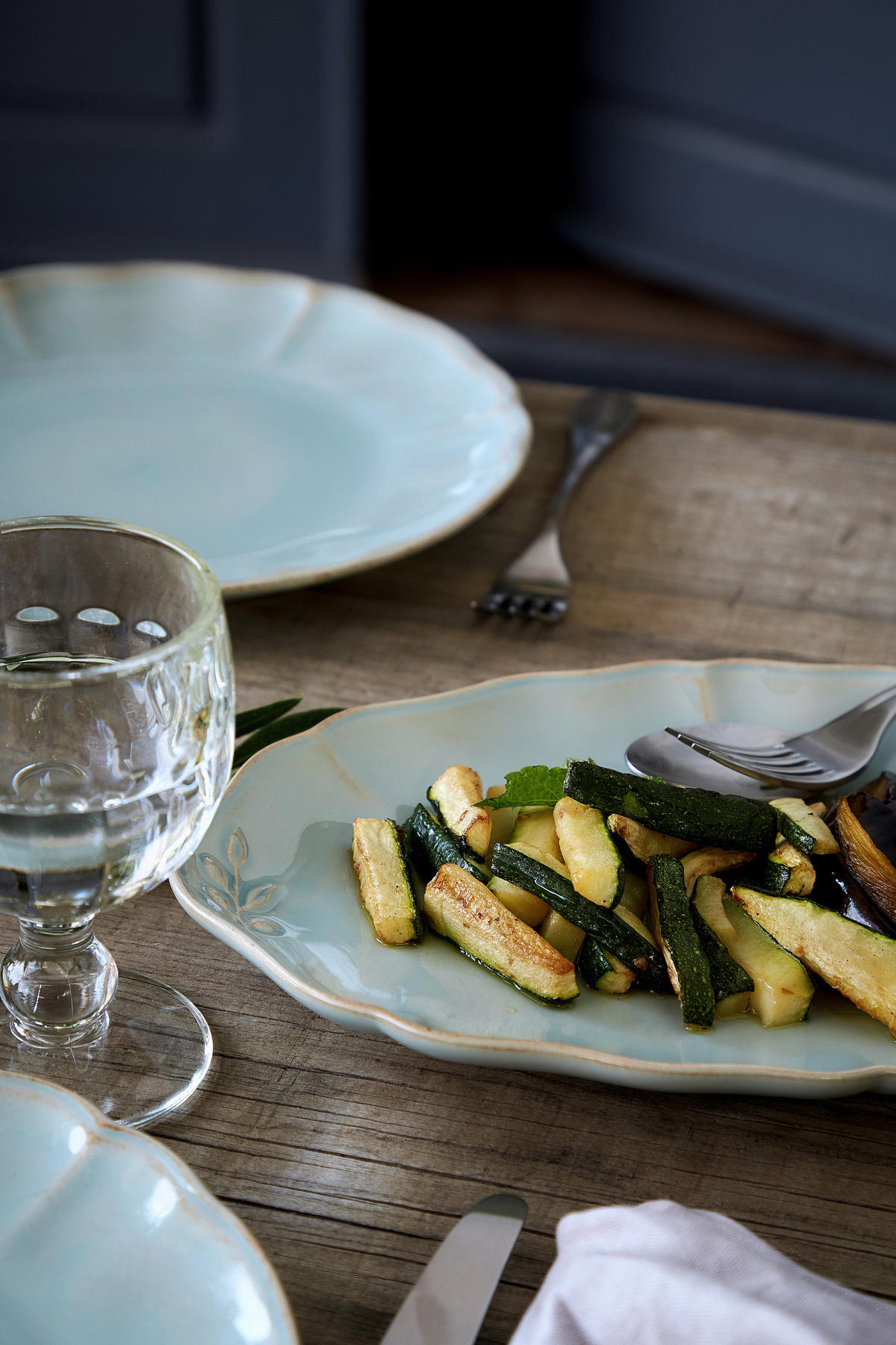 KOMBISERVICE Türkis ALENTEJO 30-teilig 6 Personen  - Türkis, Basics, Keramik - Costa Nova