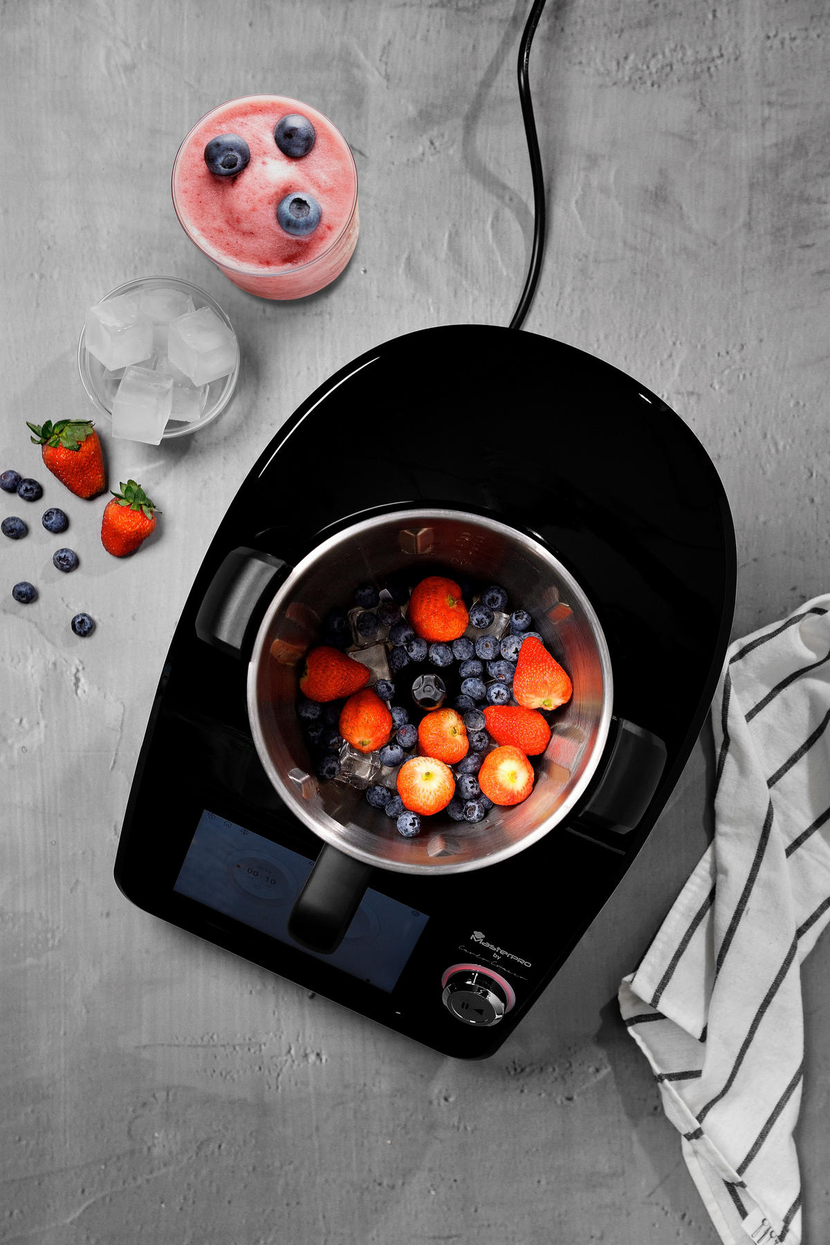 MULTICOOKER BY CARLO CRACCO  - Silberfarben/Schwarz, Trend, Metall (33.8/57/47.7cm)