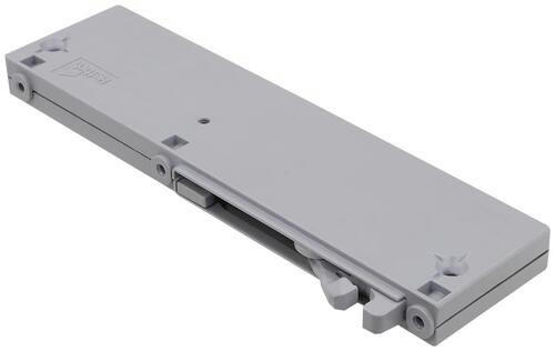 TLUMIČ DOVÍRÁNÍ, šedá, 17,5/1,5/6 cm - šedá, Design, plast (17,5/1,5/6cm) - Carryhome