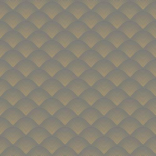 Xora Vliestapete Anthrazit 52x1000 cm