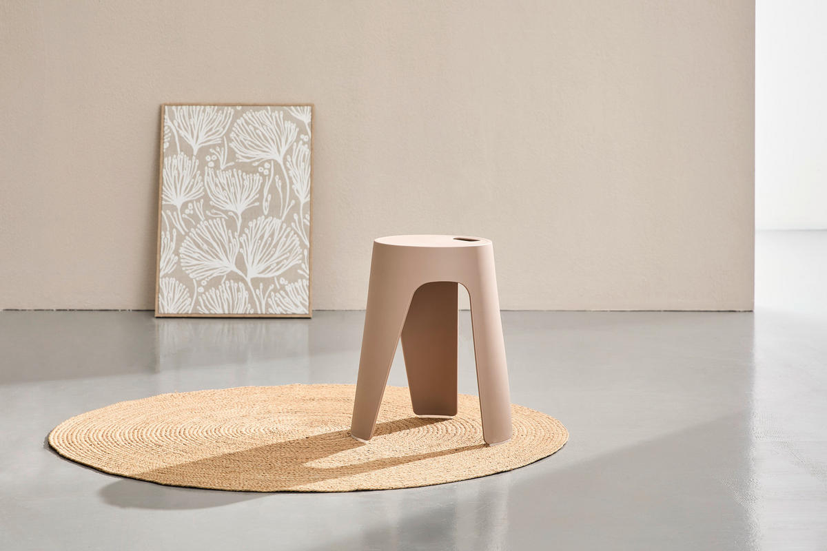 STAPELHOCKER Beige  - Beige, Basics, Kunststoff (28/46/28cm) - Carryhome