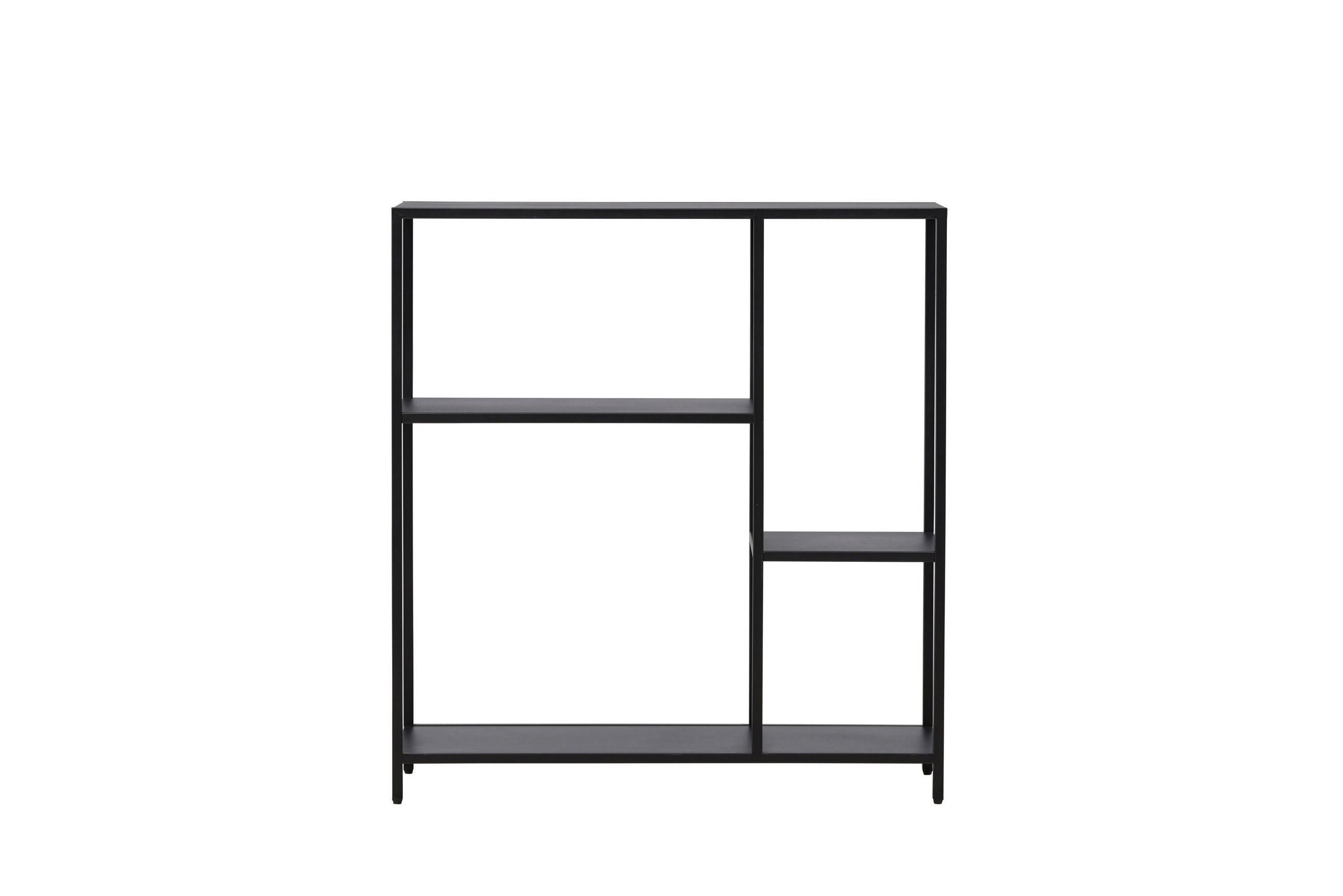 BEISTELLTISCH in Metall 30/80/86 cm  - Schwarz, MODERN, Metall (30/80/86cm) - Livetastic
