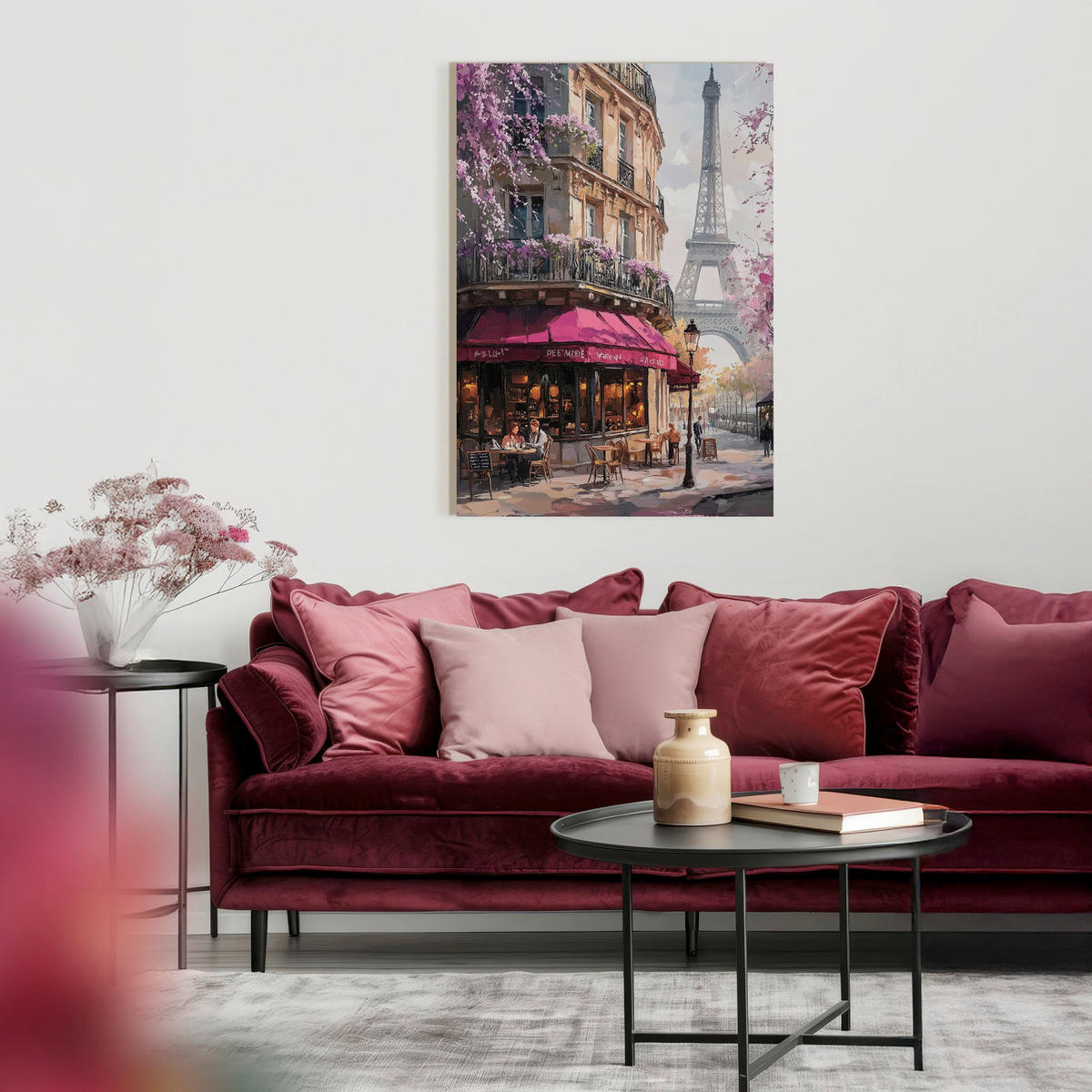 LEINWANDBILD Städte, Architektur 70/100 cm  - Multicolor, Basics, Holz/Textil (70/100cm)