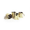 BECHERSET 4-teilig  - Goldfarben, Basics, Metall (16.2/11.4/11.3cm) - Echtwerk