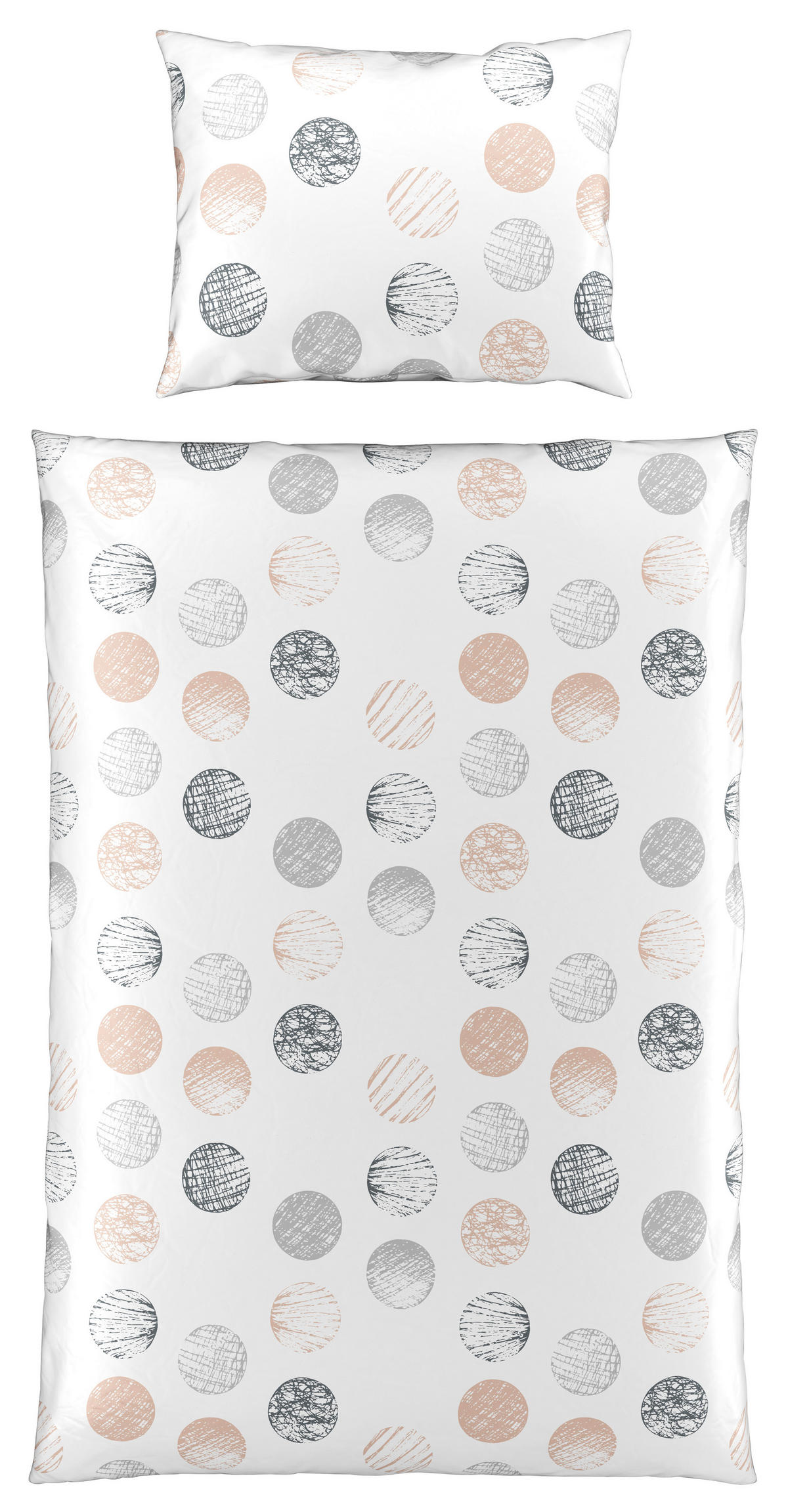 ÁGYNEMŰHUZAT-GARNITÚRA 140/200 cm  - szürke, Konventionell, textil (140/200cm) - Boxxx