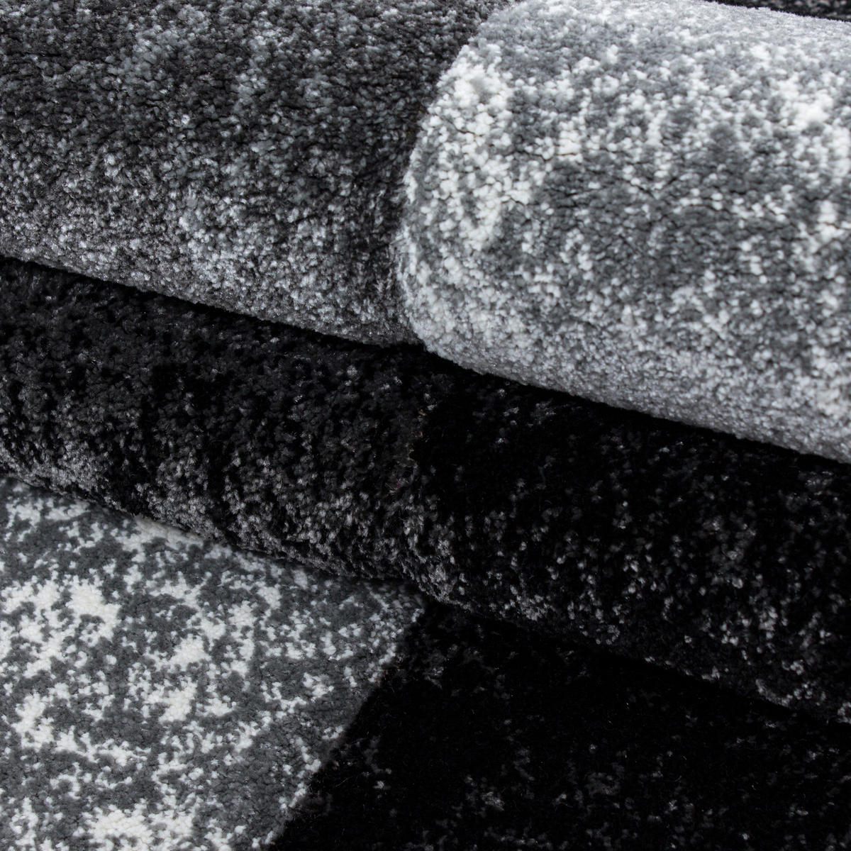 LÄUFER 80/300 cm Hawaii 1330 Schwarz  - Schwarz, KONVENTIONELL, Textil (80/300cm)