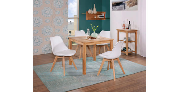 ESSTISCH in Holz 80/80/75 cm  - Buchefarben, KONVENTIONELL, Holz (80/80/75cm) - Carryhome