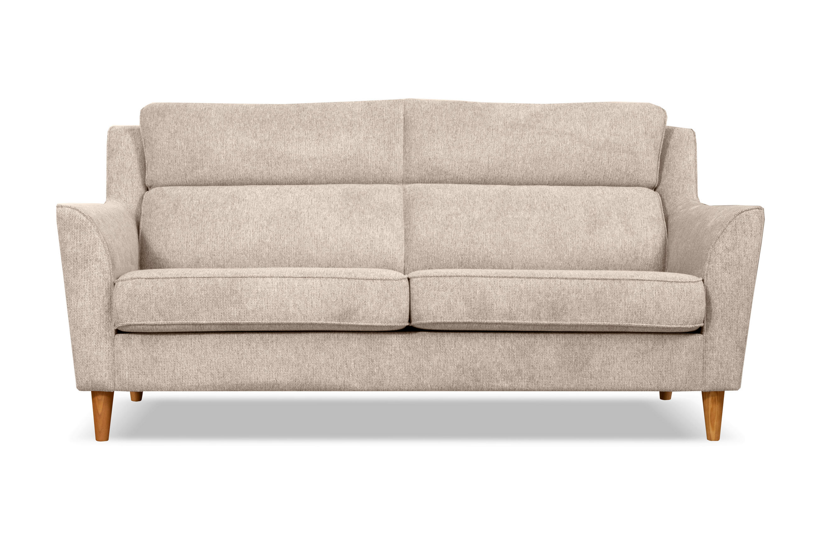 3-SITZER-SOFA NORDIC Creme  - Creme, Design, Textil (199/96/88cm) - Livetastic