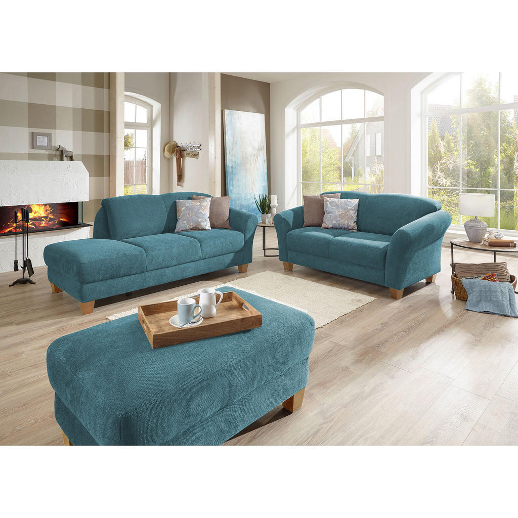 Sit & More LEŇOŠKA, textil, petrolejová