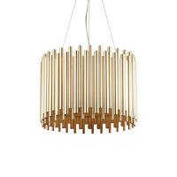 HÄNGELEUCHTE 47/50/151 cm   - Goldfarben, KONVENTIONELL, Metall (47/50/151cm) - Ideal Lux
