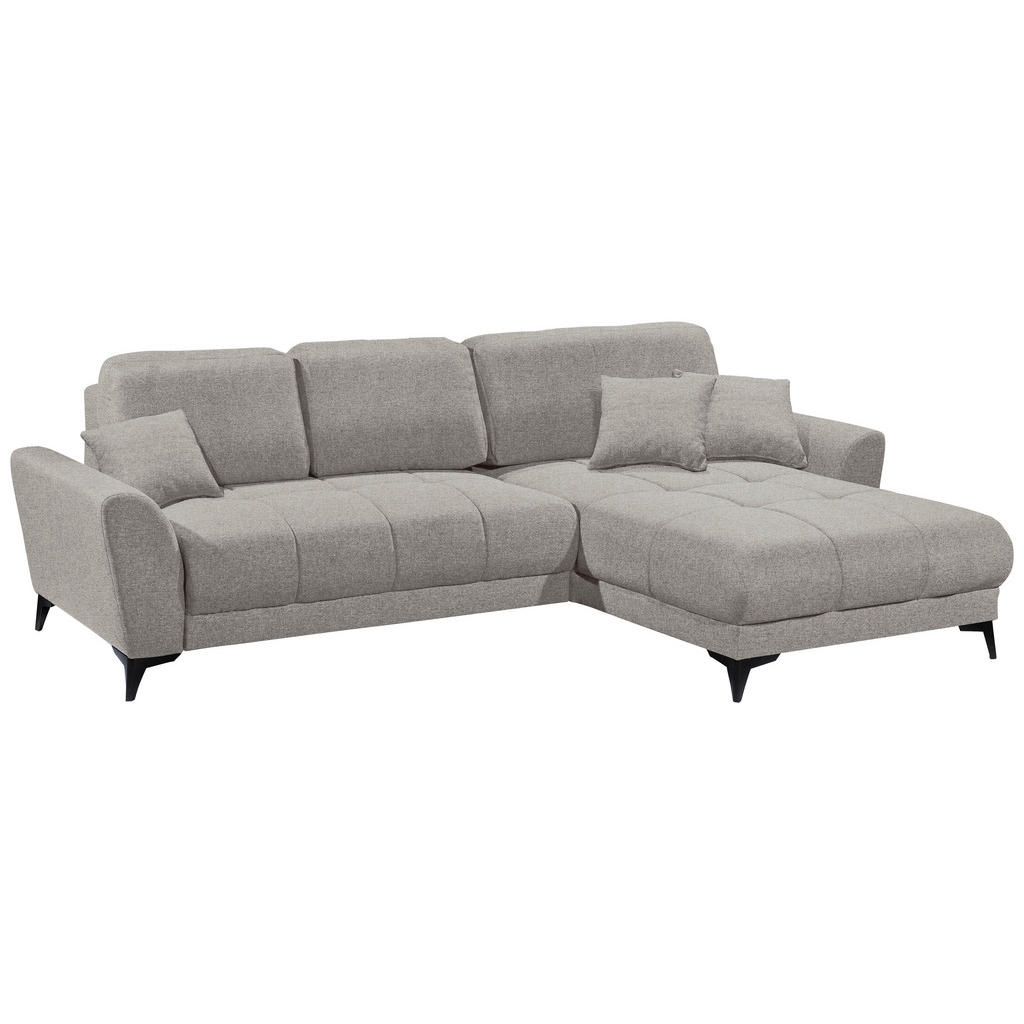 Thumbnail - Carryhome Ecksofa, Sand, Textil, 3-Sitzer, Füllung: Schaumstoffflocken,Schaumstoffflocken, seitenverkehrt montierbar, L-...