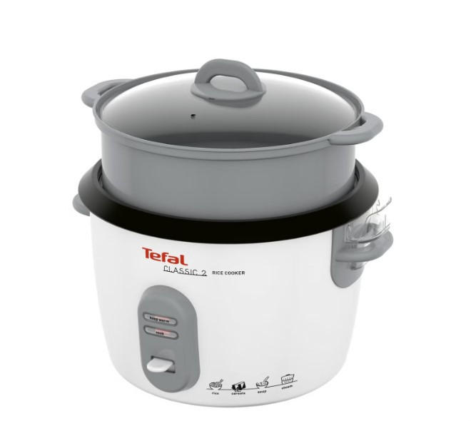 RISKOKARE - vit/grå, Basics (1,8l) - Tefal