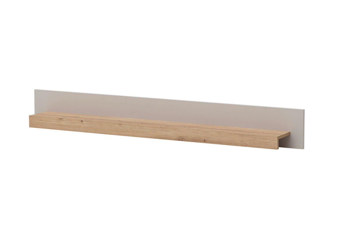 WANDBOARD in 159/20/18 cm Eiche Artisan  - Eiche Artisan, Design, Holzwerkstoff (159/20/18cm) - MID.YOU