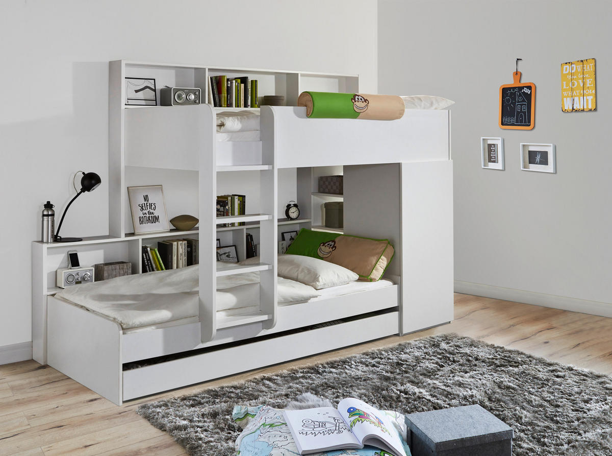 PALANDA 90/200 cm,  - bílá/hnědá, Design, kompozitní dřevo (90/200cm) - Xora